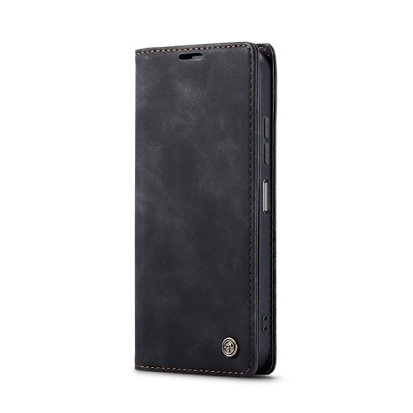 Samsung Galaxy A16 5G Skal CaseMe 013 Multifunktionell Horisontell Flip Läder Svart