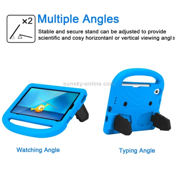 iPad mini 6 / mini 2024 Skal i Sparrow Stil av EVA Material för Barn - Stöttålig Tablet Case Blå