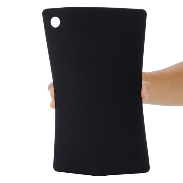 Samsung Galaxy Tab A8 10.5 (2021) Solid Färgad Silikon Stötsäker Tabletfodral Svart