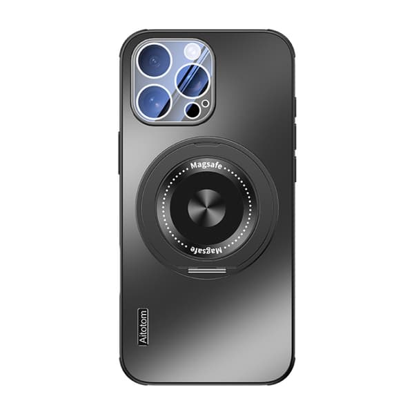 iPhone 16 Pro Skal med Kylning och Linsskydd Grafitgrå