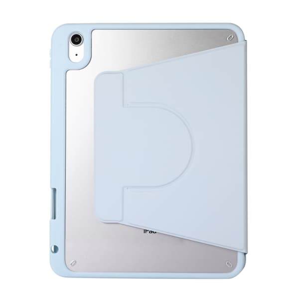 iPad mini 2024 / mini 6 Skal med 2-i-1 Akryl Split Rotera Fodral Isblå