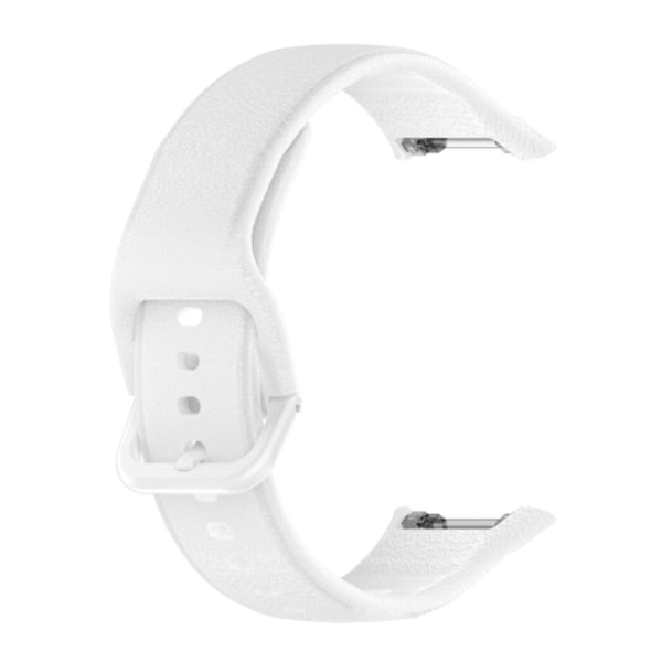 För OPPO Watch Gratis NFC-version Sport Silikon Watch Band White