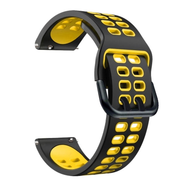 För Garmin Venu 2 Plus 20 mm Watch i blandad färg Black Yellow