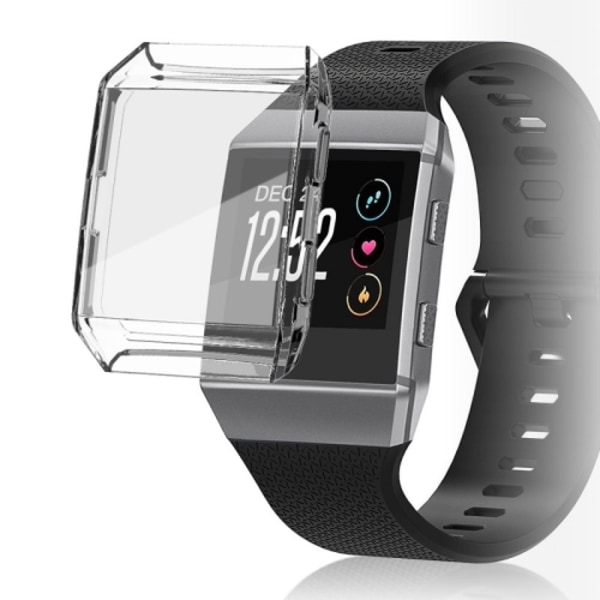 2 ST Watch Fulltäckande case för Fitbit Ionic Transparent
