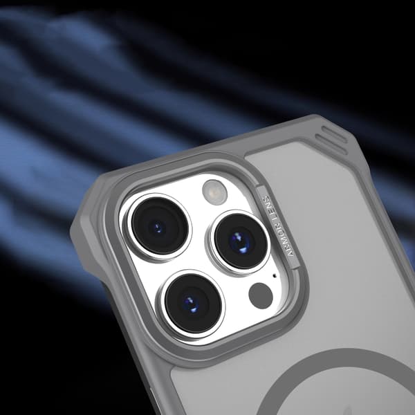 iPhone 16 Pro Max Starshield Frameless MagSafe Skal - Skyddande och Stilren Design Grå