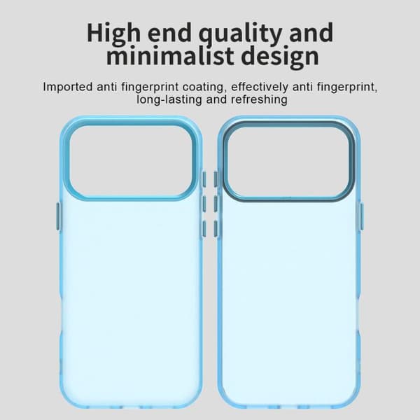 iPhone 18 Pro Max / iPhone 17 Pro Max Skal - Candy PC Hybrid TPU Stöttålig Blå