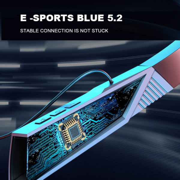 E68 Bluetooth V5.2 Hörlurar Magnetiska Sport Nackband Trådlösa Hörlurar Med Mikrofon Elegant vit