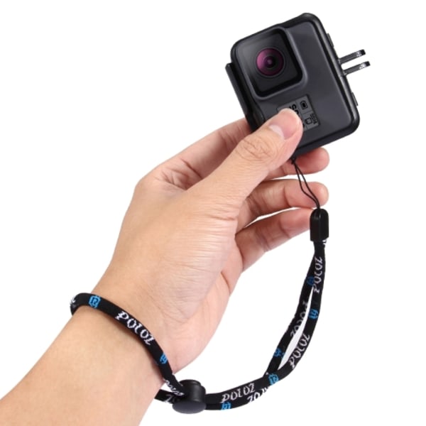 Handledsrem för GoPro HERO10 Black / HERO9 Black / HERO8 Black /HERO7 /6 /5, DJI Osmo Action, Xiaoyi och andra actionkameror, Längd: 23cm