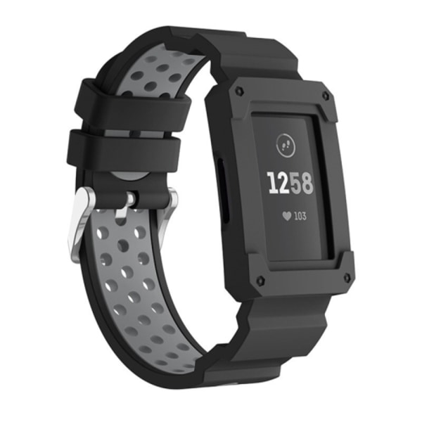 För Fitbit Charge 3 allt-i-ett case Watch Grey