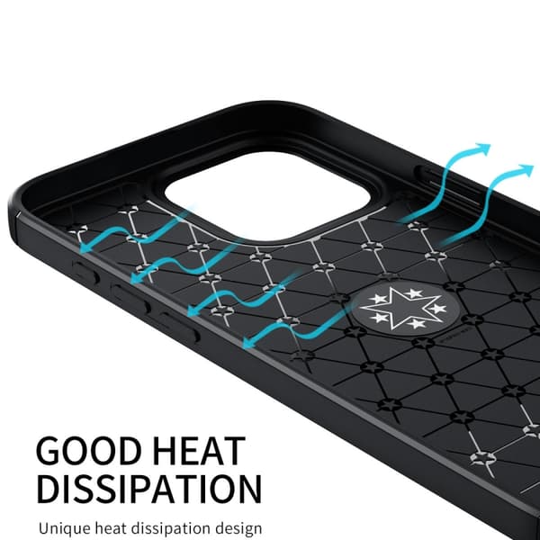 iPhone 16 Pro Max Metallringhållare TPU Skal