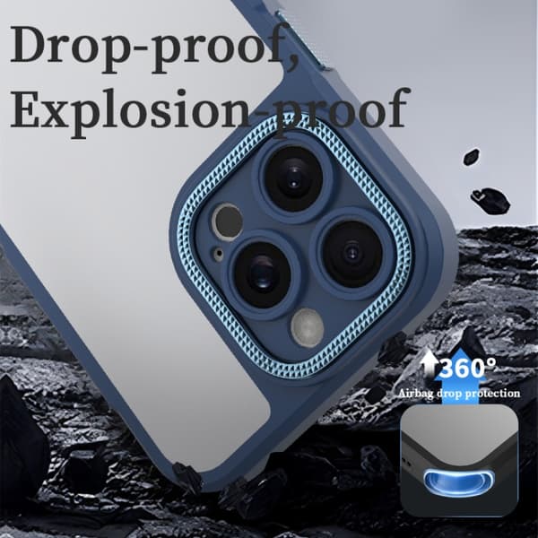 iPhone 16 Pro Skal - Bodyguard Micro Matte PC Hybrid TPU Telefonfodral Grön