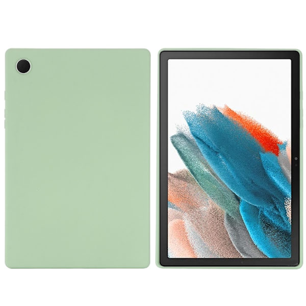 Samsung Galaxy Tab A8 10.5 (2021) Solid Färgad Silikon Stötsäker Tabletfodral Grön