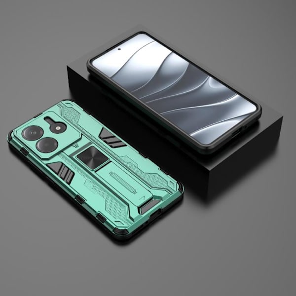Redmi Note 14 5G Supersonic PC + TPU Mobilskal Grön