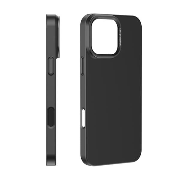 iPhone 16 Pro Max Flocking MagSafe Magnetisk Skal Svart