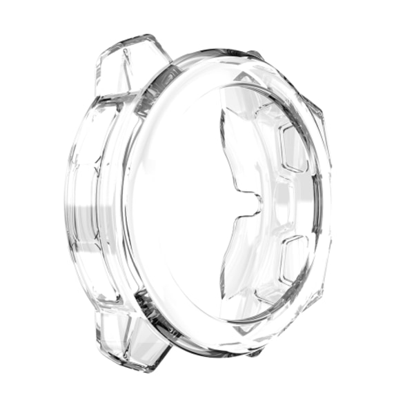 För Garmin Instinct TPU Halvpack Candy Color Case Transparent