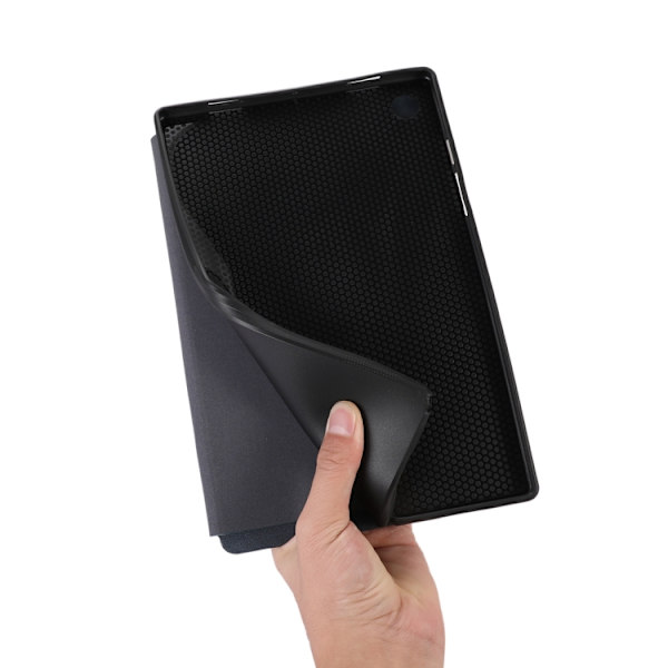 Samsung Galaxy Tab A8 Skyddande läderfodral Grön