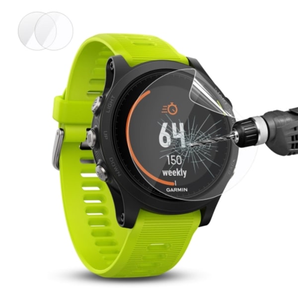 2 ST Hat-Prince för Garmin Forerunner 935 Smart Watch TPU skärmskydd