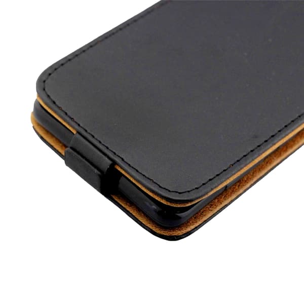 Redmi Note 14 4G - Vertikal Flip Läderfodral med Kortfack