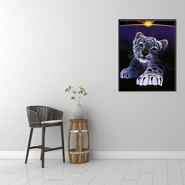 5D DIY Diamond painting - Leopard