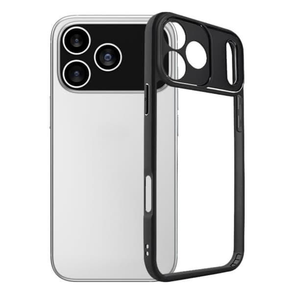 iPhone 18 Pro Max / iPhone 17 Pro Max Skal - Frostad TPU + Transparent PC