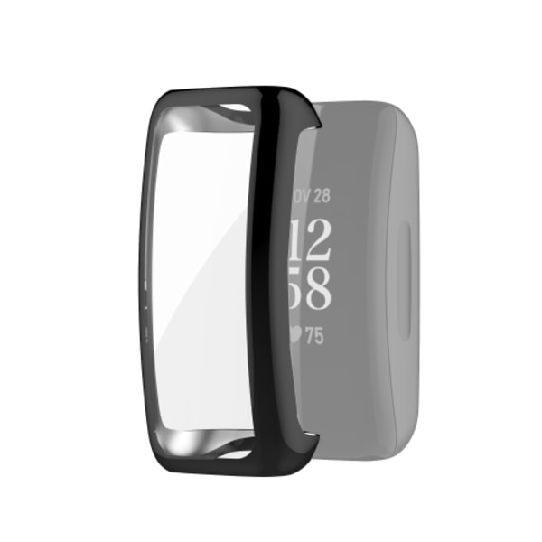 För Fitbit Inspire 2 Full Coverage TPU Case Black