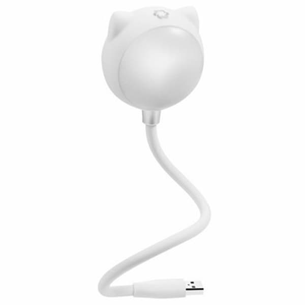 L3 USB Bluetooth-högtalare Ögonskydd Skrivbordslampa Sovrum Sänglampa (Vit)