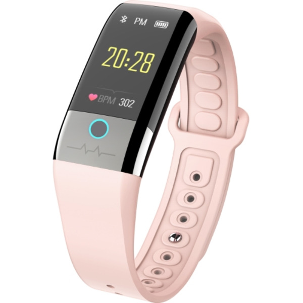 X1 1,08 tum färgskärm IP67 vattentät smartklocka armband Rosa