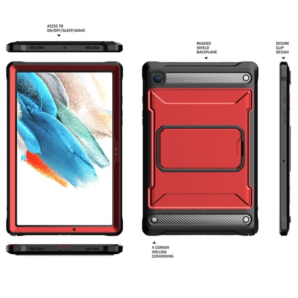 Samsung Galaxy Tab A8 10.5 (2021) skyddsfodral Röd
