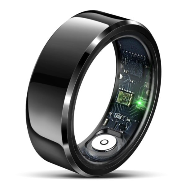 R6 SIZE 8 Smart Ring Svart