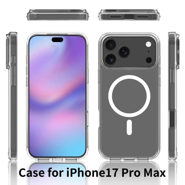 iPhone 18 Pro / iPhone 17 Pro Skal - Scratchproof PC Hybrid TPU Magsafe