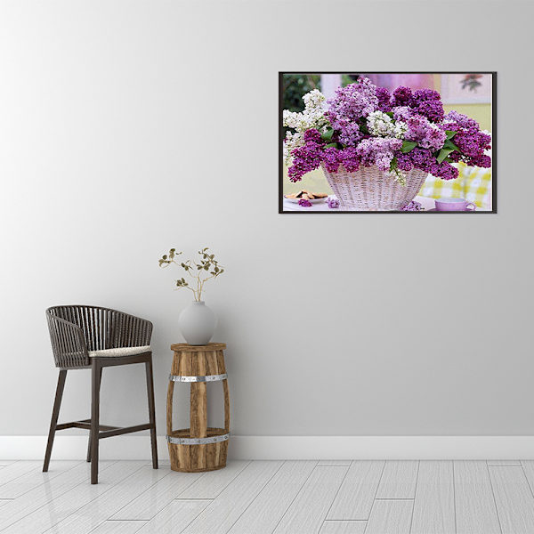5D DIY Diamond painting - Blomma