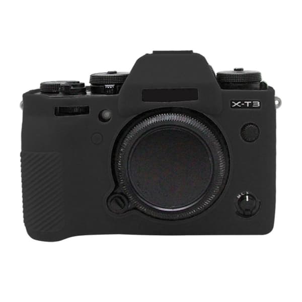 Mjukt silikonfodral för FUJIFILM XT3 Svart