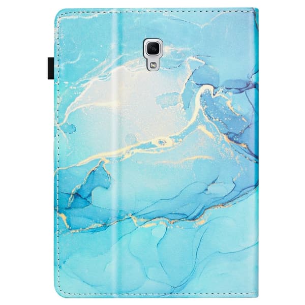 Samsung Galaxy Tab A 10.5 T590 Marble Litchi Läderfodral Grön