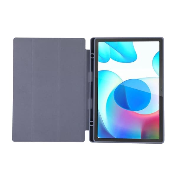Samsung Galaxy Tab A9+ / A11+ 3-Fald TPU Läderfodral med Penna Lavendel