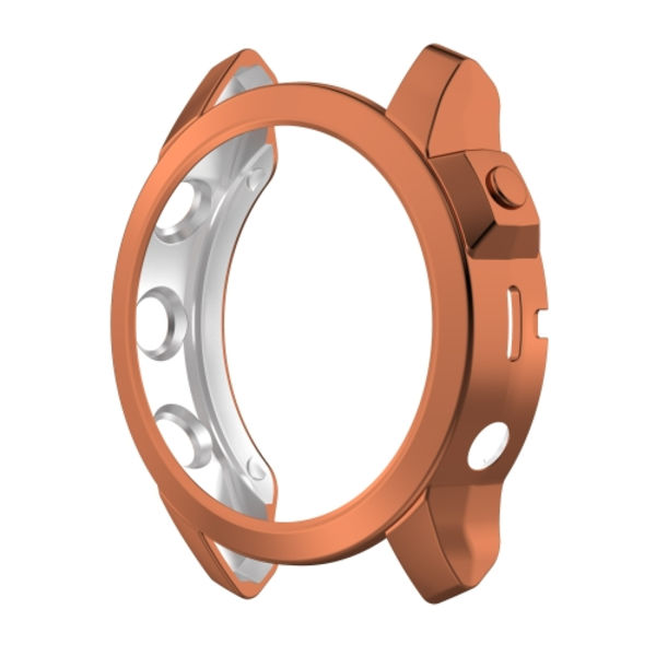 För Garmin Fenix ​​7 Shockproof TPU Watch Case Rose Gold