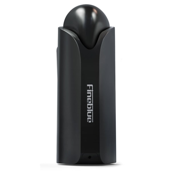 Fineblue F5 PRO CVC8.0 brusreducerande Lavalier Unilateral Bluetooth-hörlurar Svart