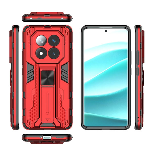Redmi Note 14 Pro+ 5G Supersonic PC + TPU Mobilskal Röd