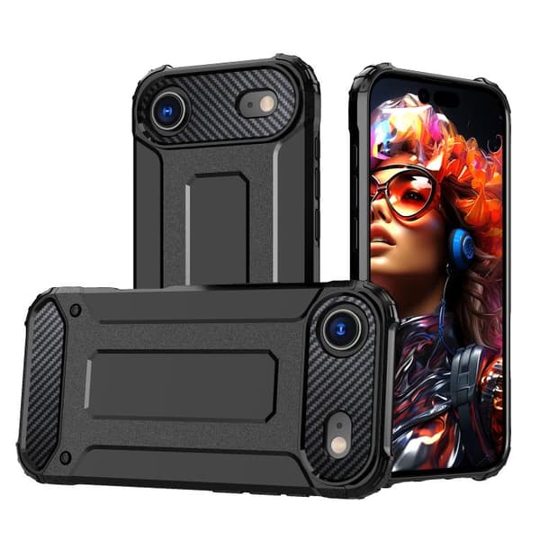 iPhone 17 Air Skal - Magic Armor TPU Svart