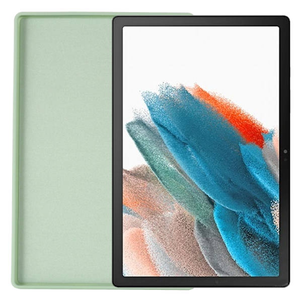 Samsung Galaxy Tab A8 10.5 (2021) Solid Färgad Silikon Stötsäker Tabletfodral Grön