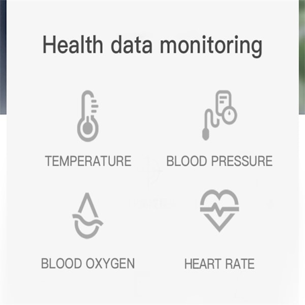 C6T 0,96 tums färgskärm Smart Watch IP67 Vattentät Lila