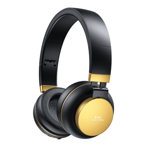 WK M10 Fällbart trådlöst Bluetooth-headset Svart