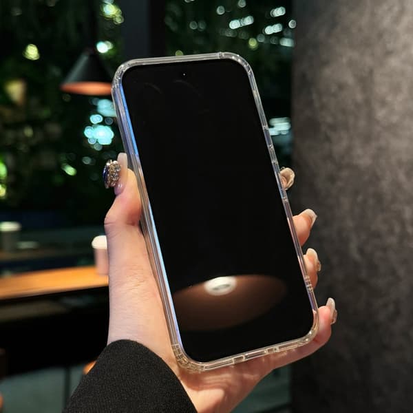 för Pixel 9 Pro XL Skal med Glittrande Stjärnig Färg och MagSafe Ring