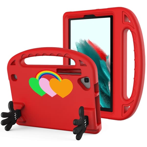 Samsung Galaxy Tab A9 / A11 EVA-fodral, litet handhållet skydd Röd