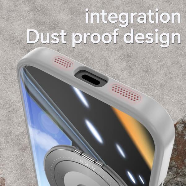 iPhone 18 Pro / iPhone 17 Pro 360 Skal Magsafe Akryl Hybrid TPU Grå