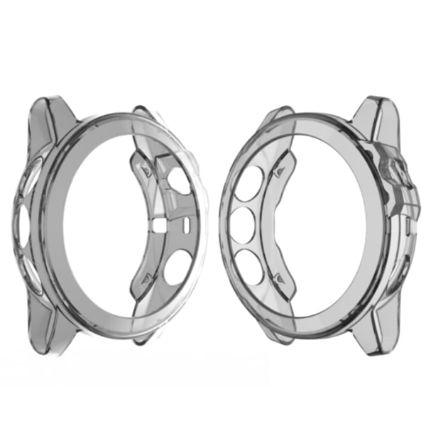 För Garmin Fenix ​​5X TPU Translucent Watch Case Gray