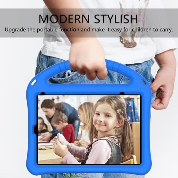 iPad mini 6 / mini 2024 Skal i EVA med Stöd - Stöttålig Tablet Case Blå