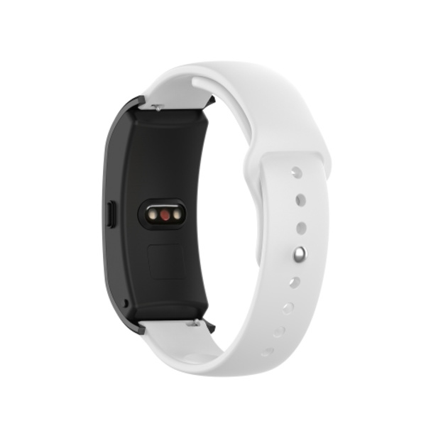 För Garmin Vivomove 3s / 4s 18 mm omvänt spänne silikon watch White Small Code