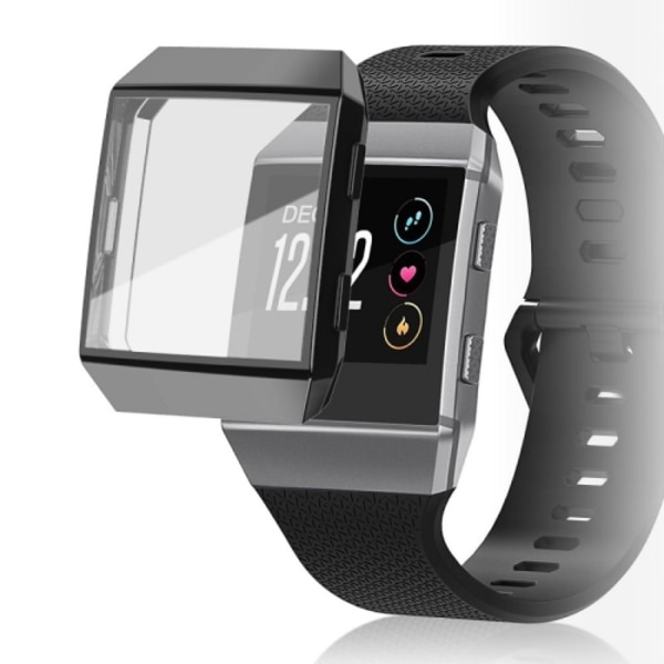 2 ST Watch Fulltäckande case för Fitbit Ionic Black