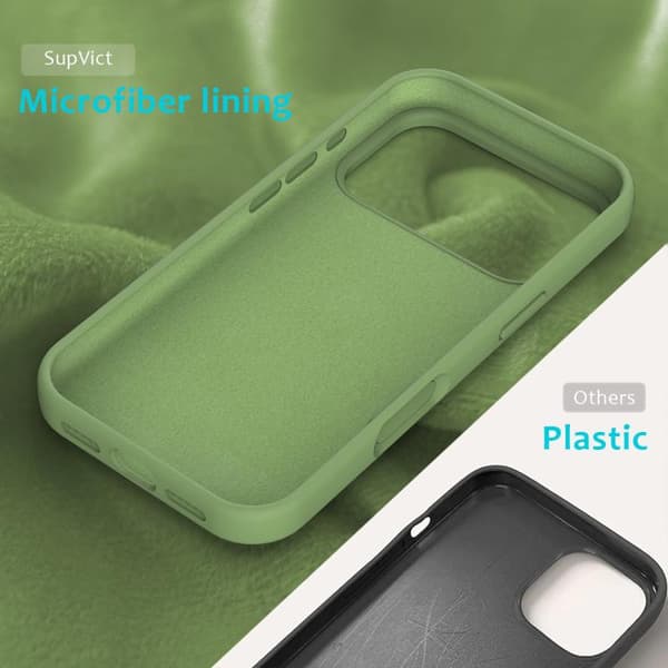 iPhone 18 Pro / iPhone 17 Pro Skal - Solid Färg Silikon Mintgrön