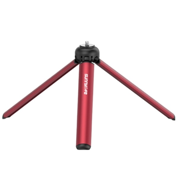 Sunnylife TY-Q9404 för GoPro11 / Insta360 X3 Pocket Desktop Tripod Stand Standard Edition Röd